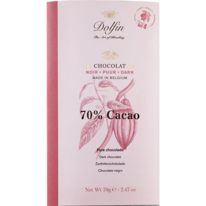 Тёмный шоколад 70%, 70 гр.